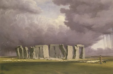 Stonehenge: Día Tormentoso, 1846